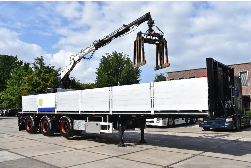 Pacton TPD.348 + KENNIS R 16 (3x) - LIFT AS - 2 x STUURAS - HYDRAULISCHE STEUNPOTEN - SAF ASSEN - SCHIJFREMMEN - NETTE STAAT - - Semi-trailer flatbed: gambar 1 Pacton TPD.348 + KENNIS R 16 (3x) - LIFT AS - 2 x STUURAS - HYDRAULISCHE STEUNPOTEN - SAF ASSEN - SCHIJFREMMEN - NETTE STAAT - - Semi-trailer flatbed: gambar 1