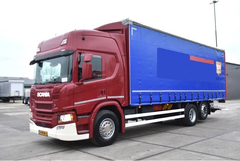 Scania P280 NGS 6X2*4 - NEW TACHO - SLIDING CURTAINS/ROOF - 251 TKM - WHEELBASE: 515 CM - DHOLLANDIA - TOP CONDITION - - Truk dengan terpal samping: gambar 1 Scania P280 NGS 6X2*4 - NEW TACHO - SLIDING CURTAINS/ROOF - 251 TKM - WHEELBASE: 515 CM - DHOLLANDIA - TOP CONDITION - - Truk dengan terpal samping: gambar 1