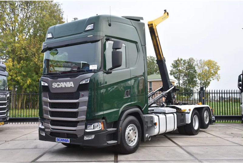 Scania S500 NGS 6x2*4 - HOOKLIFT - RETARDER - 375 TKM - PARK. AIRCO - WHEELBASE: 475 CM - PTO - EXCELLENT CONDITION - - Hook lift: gambar 1 Scania S500 NGS 6x2*4 - HOOKLIFT - RETARDER - 375 TKM - PARK. AIRCO - WHEELBASE: 475 CM - PTO - EXCELLENT CONDITION - - Hook lift: gambar 1