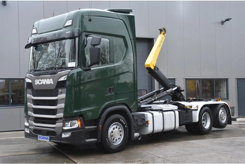 Scania S500 NGS 6x2*4 - HOOKLIFT - RETARDER - 477 TKM - PARK. AIRCO - WHEELBASE: 475 CM - PTO - EXCELLENT CONDITION - - Hook lift: gambar 1 Scania S500 NGS 6x2*4 - HOOKLIFT - RETARDER - 477 TKM - PARK. AIRCO - WHEELBASE: 475 CM - PTO - EXCELLENT CONDITION - - Hook lift: gambar 1