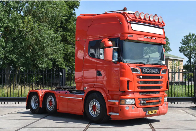 Scania R500 V8 TL 6x2/4 - EURO 5 - MANUAL - RETARDER - LEATHER SEATS - 2 x FUEL TANKS - XENON - - Tractor head: gambar 1 Scania R500 V8 TL 6x2/4 - EURO 5 - MANUAL - RETARDER - LEATHER SEATS - 2 x FUEL TANKS - XENON - - Tractor head: gambar 1