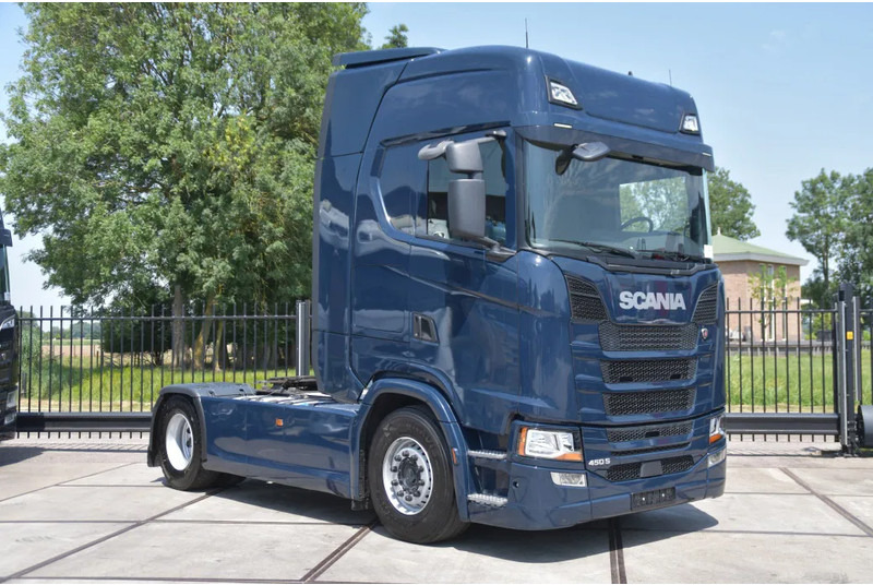 Scania S450 NGS 4x2NB - FULL AIR - 727 TKM - RETARDER - PARK. AIRCO - 2 x FUEL TANKS - TOP CONDITION - - Tractor head: gambar 1 Scania S450 NGS 4x2NB - FULL AIR - 727 TKM - RETARDER - PARK. AIRCO - 2 x FUEL TANKS - TOP CONDITION - - Tractor head: gambar 1