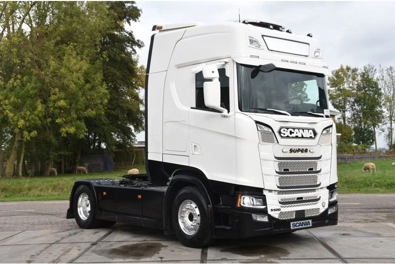 Scania S500 NGS 4x2NB - NEW TACHO - RETARDER - FULL AIR - PARK. AIRCO - 2 x FUEL TANKS - 4 POINT AIR SUSP. REAR - ALCOA'S - LED - - Tractor head: gambar 1 Scania S500 NGS 4x2NB - NEW TACHO - RETARDER - FULL AIR - PARK. AIRCO - 2 x FUEL TANKS - 4 POINT AIR SUSP. REAR - ALCOA'S - LED - - Tractor head: gambar 1