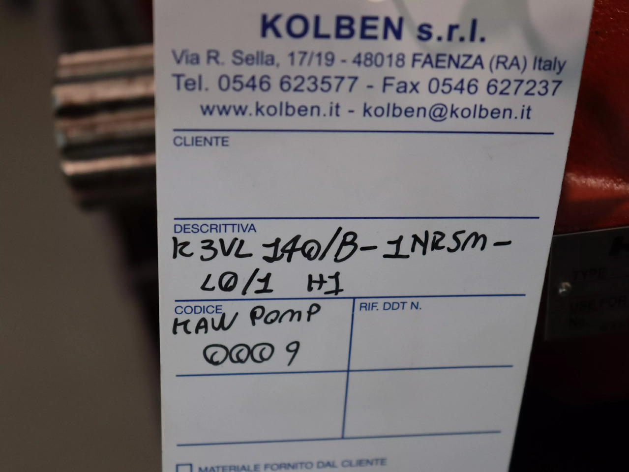 KAWASAKI K3VL140B-1NRSM-L01 H1 - Pompa hidrolik untuk Peralatan konstruksi: gambar 5 KAWASAKI K3VL140B-1NRSM-L01 H1 - Pompa hidrolik untuk Peralatan konstruksi: gambar 5