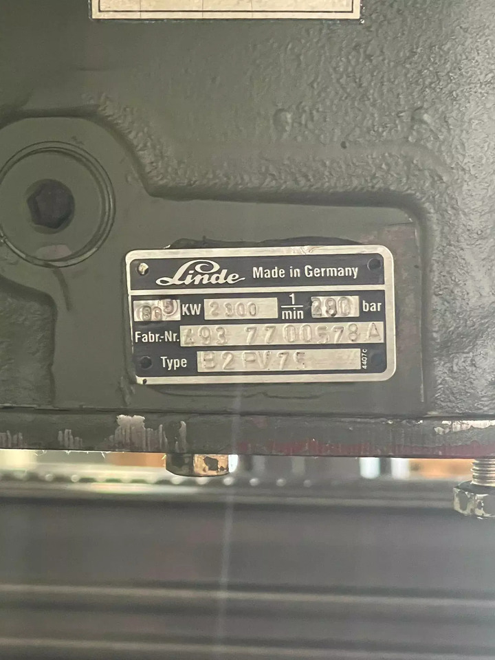 LINDE B2PV75 - Pompa hidrolik untuk Peralatan konstruksi: gambar 5 LINDE B2PV75 - Pompa hidrolik untuk Peralatan konstruksi: gambar 5