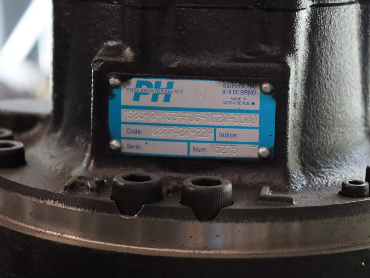 POCLAIN MS05-0-133-F05-1G20-DG00 - Motor hidrolik untuk Peralatan konstruksi: gambar 3 POCLAIN MS05-0-133-F05-1G20-DG00 - Motor hidrolik untuk Peralatan konstruksi: gambar 3