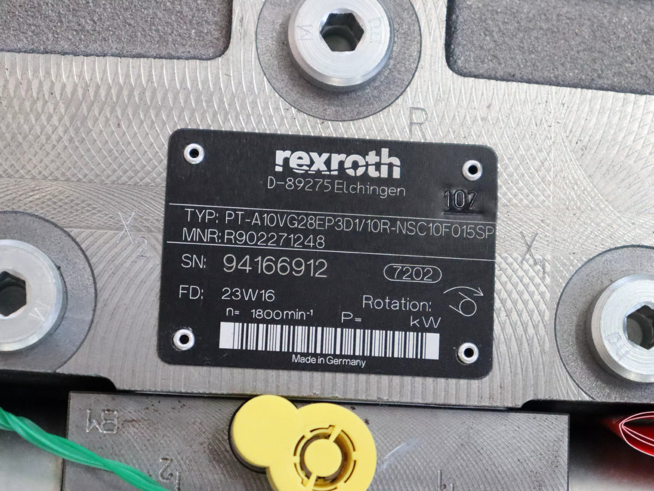 REXROTH A10VG28EP3D1/10R-NSC10F015SP - Pompa hidrolik untuk Peralatan konstruksi: gambar 4 REXROTH A10VG28EP3D1/10R-NSC10F015SP - Pompa hidrolik untuk Peralatan konstruksi: gambar 4