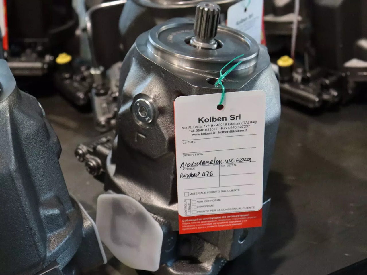 REXROTH A10VO28DFLR/31L-VSC62K01 - Pompa hidrolik untuk Peralatan konstruksi: gambar 1 REXROTH A10VO28DFLR/31L-VSC62K01 - Pompa hidrolik untuk Peralatan konstruksi: gambar 1