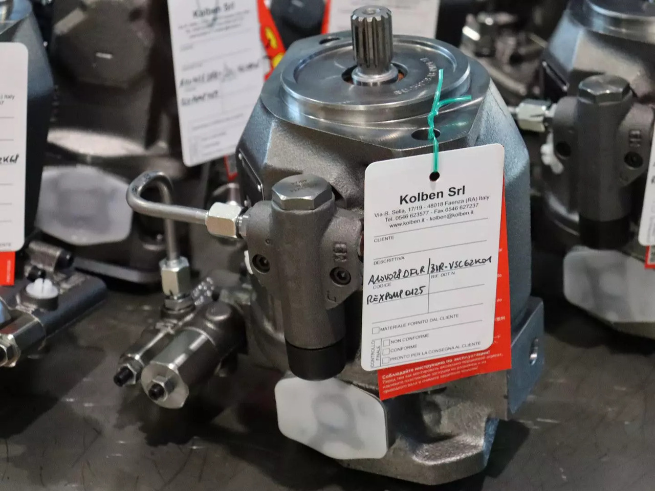 REXROTH A10VO28DFLR/31R-VSC62K01 - Motor hidrolik untuk Peralatan konstruksi: gambar 1 REXROTH A10VO28DFLR/31R-VSC62K01 - Motor hidrolik untuk Peralatan konstruksi: gambar 1