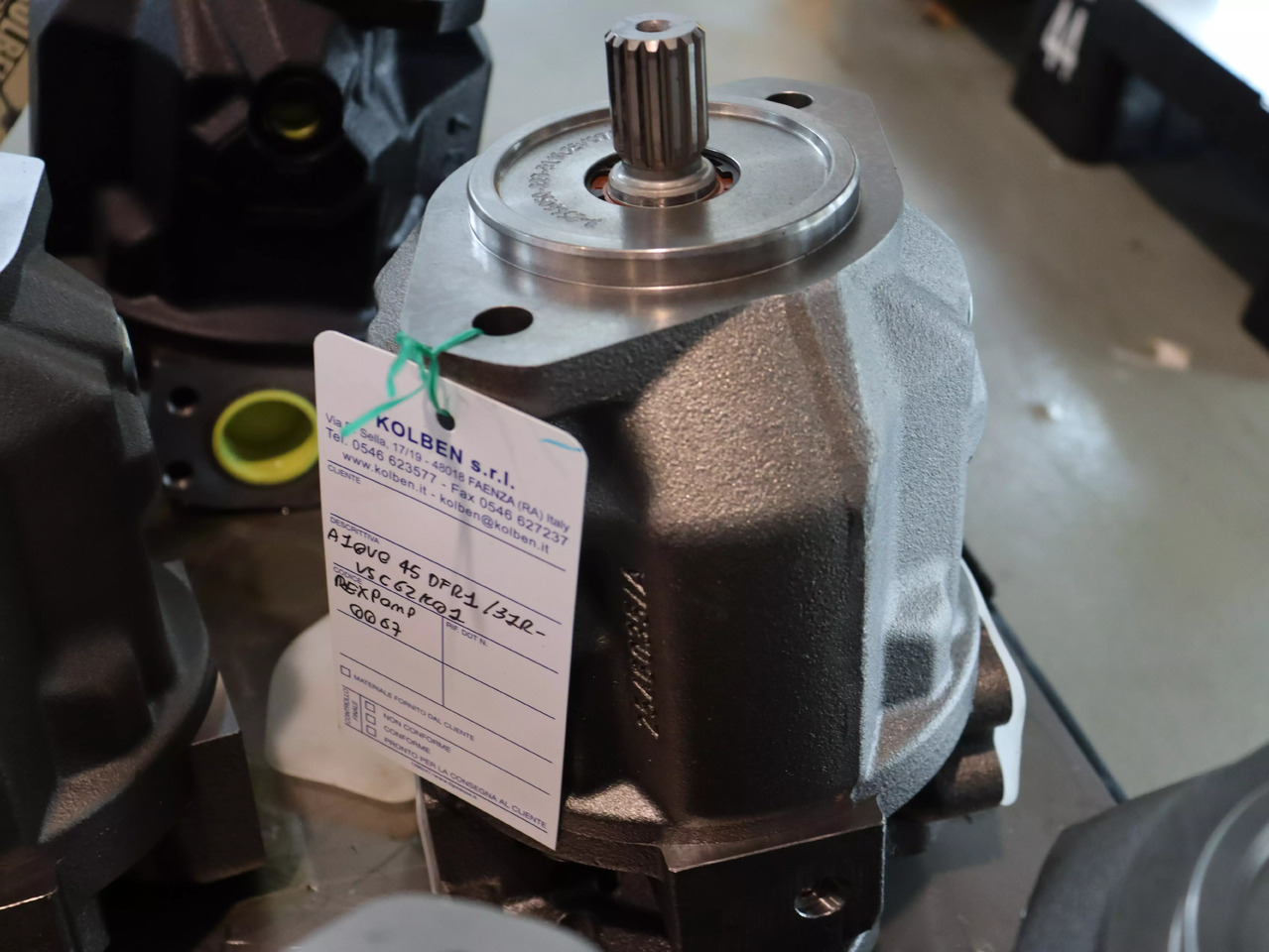 REXROTH A10VO45DFR1/31R-VSC62K01 - Pompa hidrolik untuk Peralatan konstruksi: gambar 1 REXROTH A10VO45DFR1/31R-VSC62K01 - Pompa hidrolik untuk Peralatan konstruksi: gambar 1