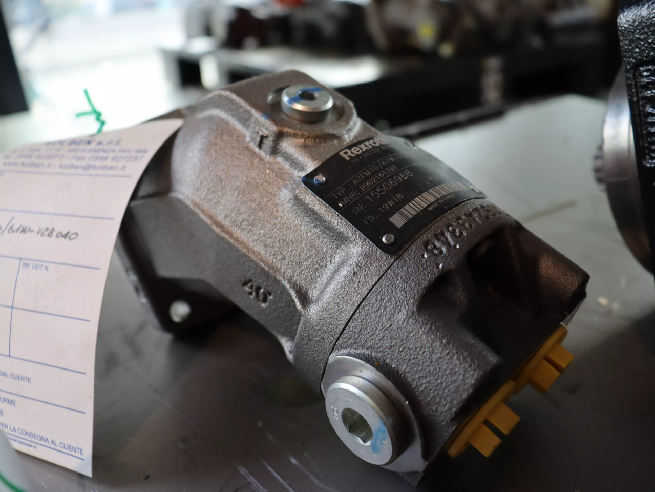 REXROTH A2FM10/61W-VZB040 - Motor hidrolik untuk Peralatan konstruksi: gambar 2 REXROTH A2FM10/61W-VZB040 - Motor hidrolik untuk Peralatan konstruksi: gambar 2
