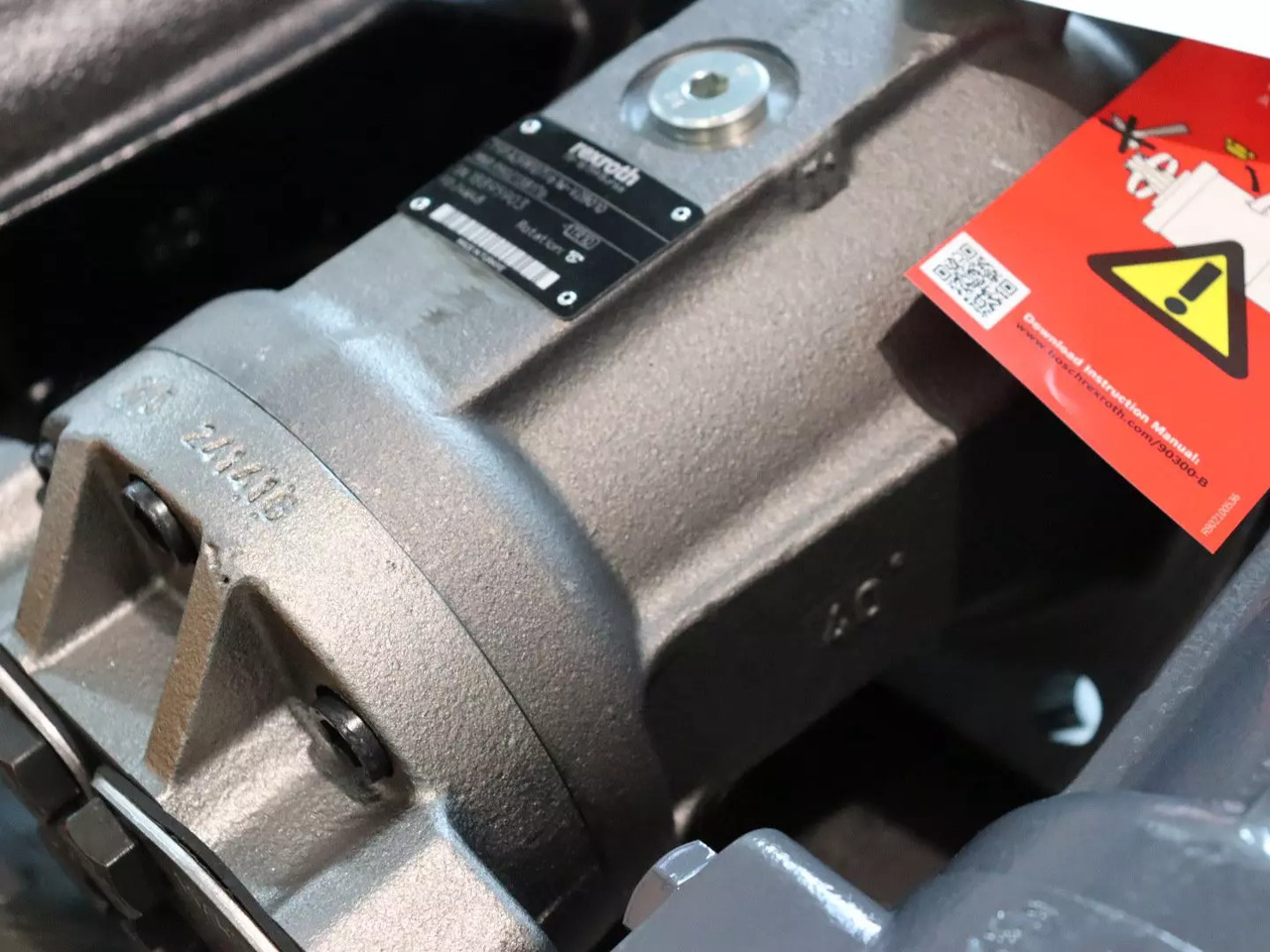 REXROTH A2FM107/61W-VZB010 - Motor hidrolik untuk Peralatan konstruksi: gambar 2 REXROTH A2FM107/61W-VZB010 - Motor hidrolik untuk Peralatan konstruksi: gambar 2