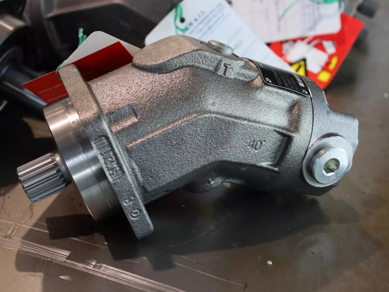 REXROTH A2FM12/61W-VAB040 - Motor hidrolik untuk Peralatan untuk menangani material: gambar 1 REXROTH A2FM12/61W-VAB040 - Motor hidrolik untuk Peralatan untuk menangani material: gambar 1