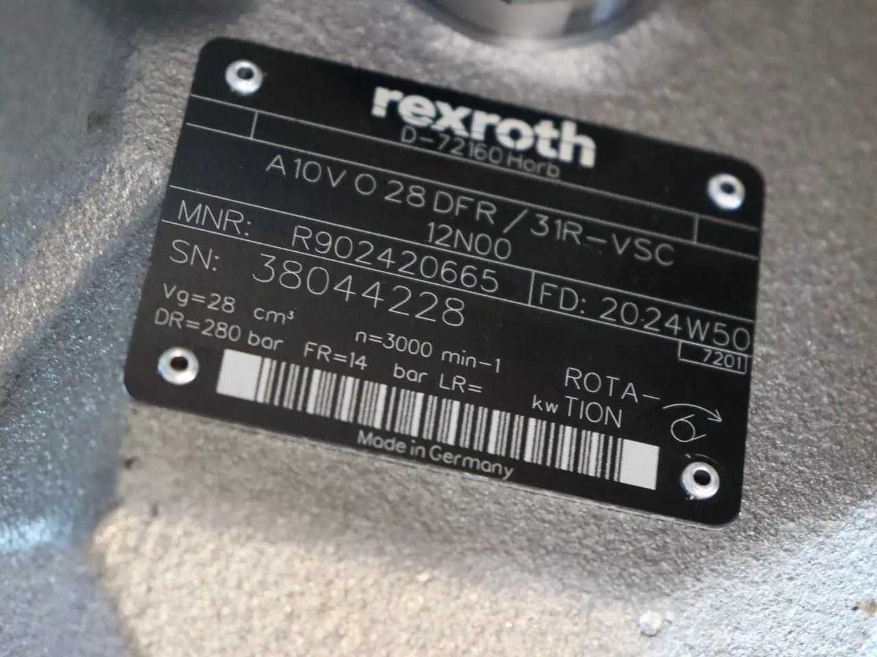REXROTH - Pompa hidrolik untuk Peralatan konstruksi: gambar 4 REXROTH - Pompa hidrolik untuk Peralatan konstruksi: gambar 4