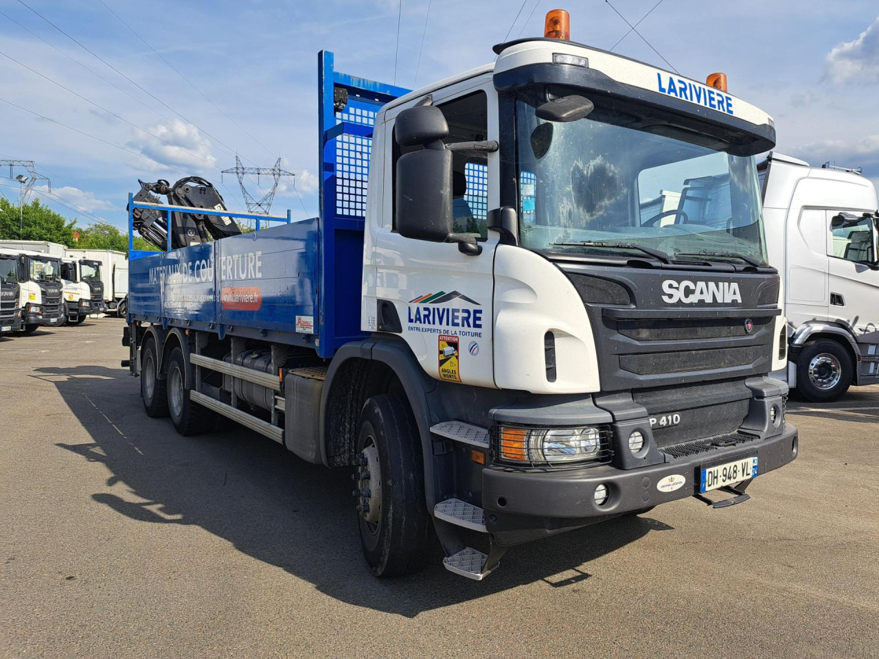 Truk sasis SCANIA SCANIA P410 6x4: gambar 8