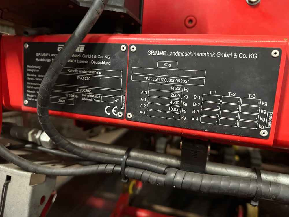 Grimme EVO 290 ClodSep - Mesin pemanen: gambar 2 Grimme EVO 290 ClodSep - Mesin pemanen: gambar 2