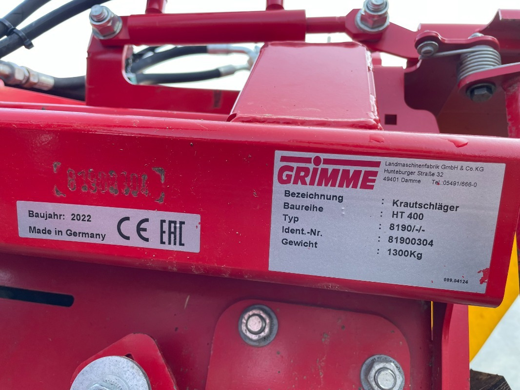 Mesin pemanen Grimme VARITRON 470 MS GEN III: gambar 7
