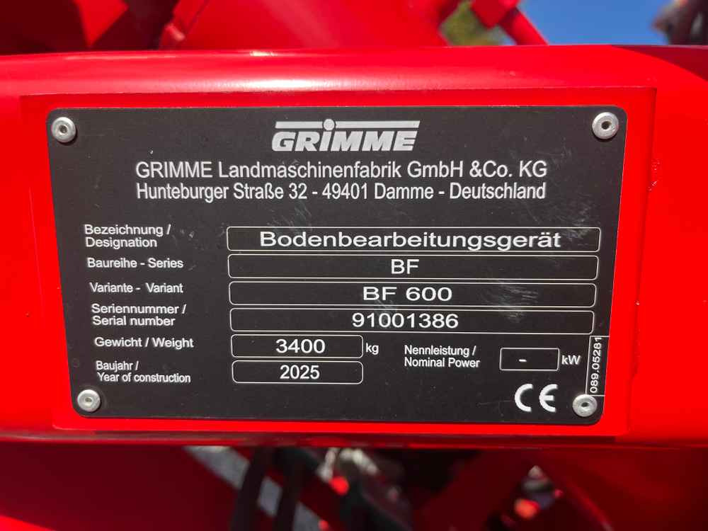 Grimme BF - Lampiran pemanen: gambar 2 Grimme BF - Lampiran pemanen: gambar 2