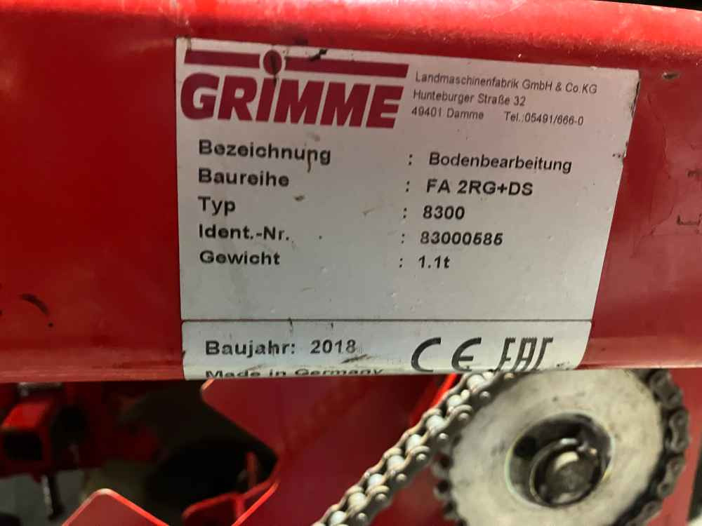Grimme Grimme FA / FDS, Front Mounted Fertiliser Aplicator - Mesin pemanen: gambar 4 Grimme Grimme FA / FDS, Front Mounted Fertiliser Aplicator - Mesin pemanen: gambar 4