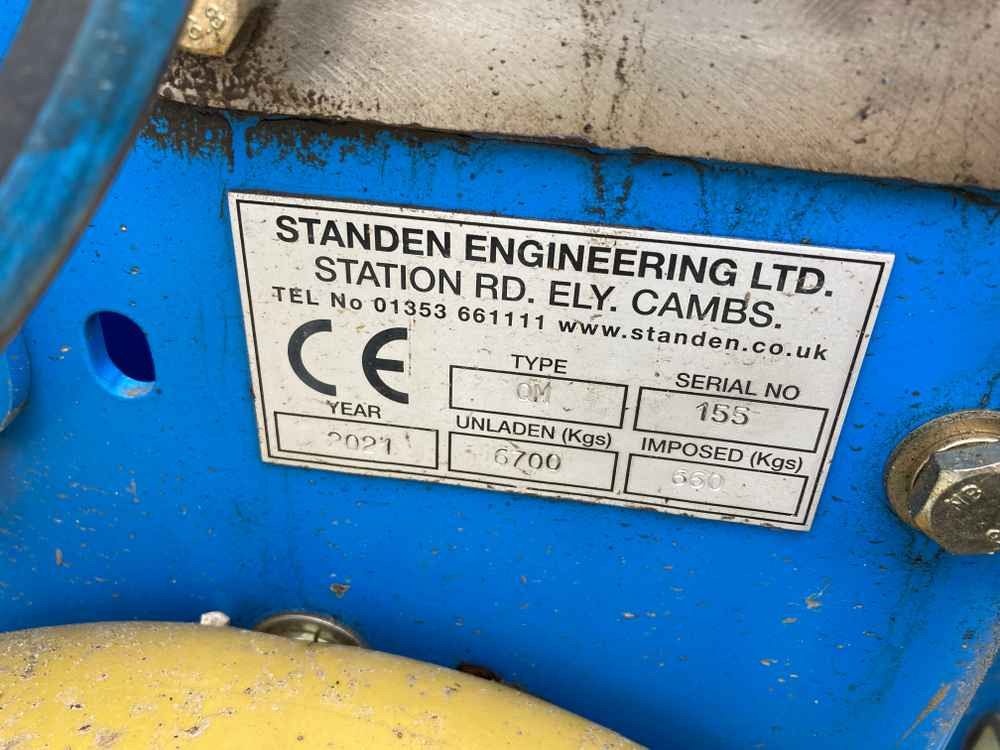 Standen Standen QM 2 Row Trailed Potato Harvester - Mesin pemanen: gambar 2 Standen Standen QM 2 Row Trailed Potato Harvester - Mesin pemanen: gambar 2