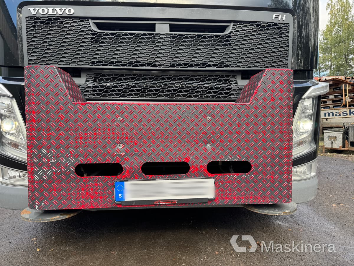 Truk flatbed, Truk derek Bodbil Volvo FH 82F med Fassi F820 kran & jib: gambar 13