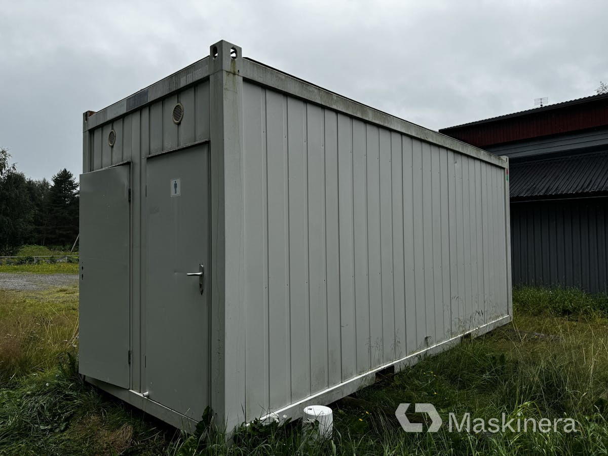 Kontainer konstruksi Containex 20ft S (Table) 20´ Sanitetscontainer (Dusch & WC): gambar 1