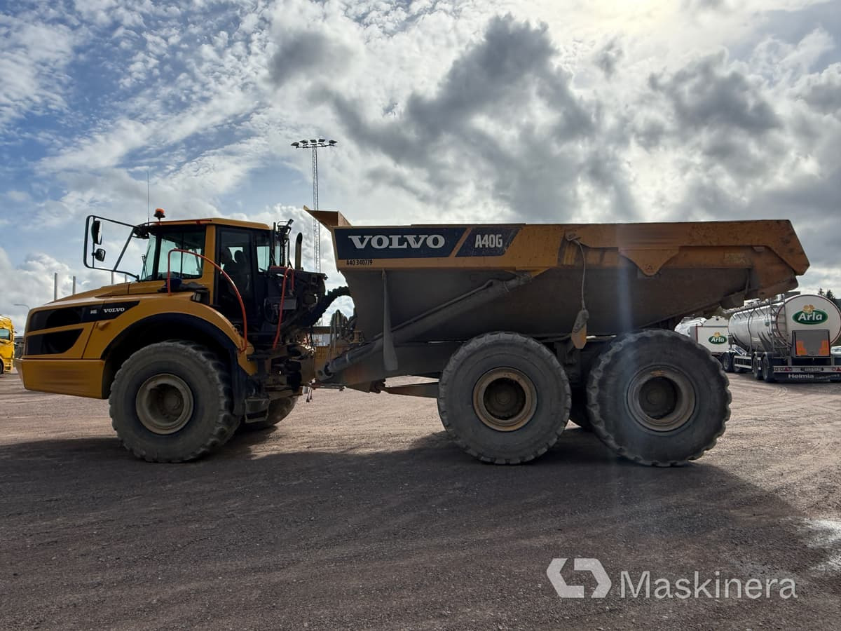 Dumper Volvo A40G - Tempat sampah artikulasi: gambar 5 Dumper Volvo A40G - Tempat sampah artikulasi: gambar 5