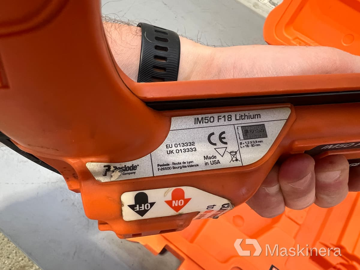 Dyckertpistol Paslode IM50 F18 Lithium - Membangun inventaris: gambar 4 Dyckertpistol Paslode IM50 F18 Lithium - Membangun inventaris: gambar 4