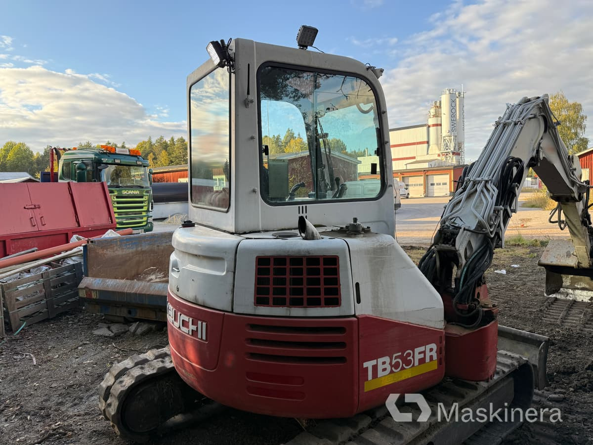 Grävmaskin Takeuchi Take-Job TB53FR ink redskap - Ekskavator perayap: gambar 5 Grävmaskin Takeuchi Take-Job TB53FR ink redskap - Ekskavator perayap: gambar 5