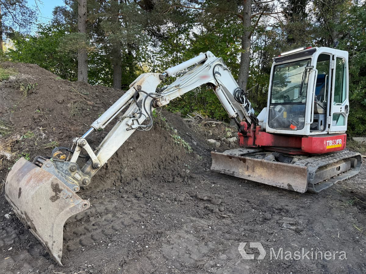Grävmaskin Takeuchi Take-Job TB53FR ink redskap - Ekskavator perayap: gambar 1 Grävmaskin Takeuchi Take-Job TB53FR ink redskap - Ekskavator perayap: gambar 1