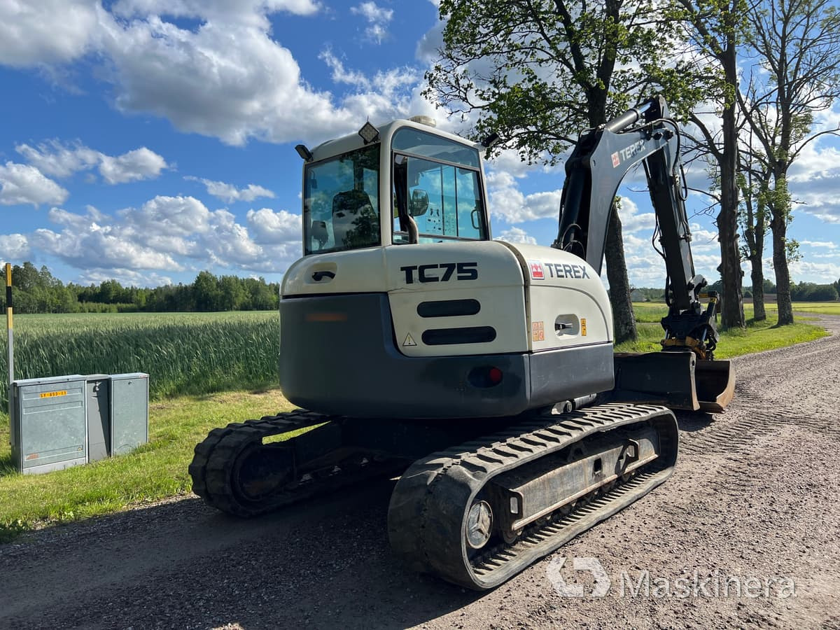 Grävmaskin Terex TC75 - Ekskavator perayap: gambar 5 Grävmaskin Terex TC75 - Ekskavator perayap: gambar 5