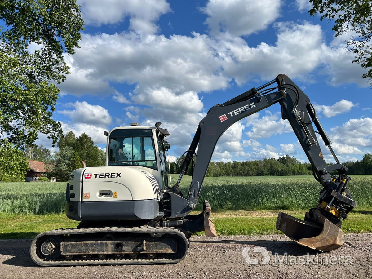Grävmaskin Terex TC75 - Ekskavator perayap: gambar 4 Grävmaskin Terex TC75 - Ekskavator perayap: gambar 4