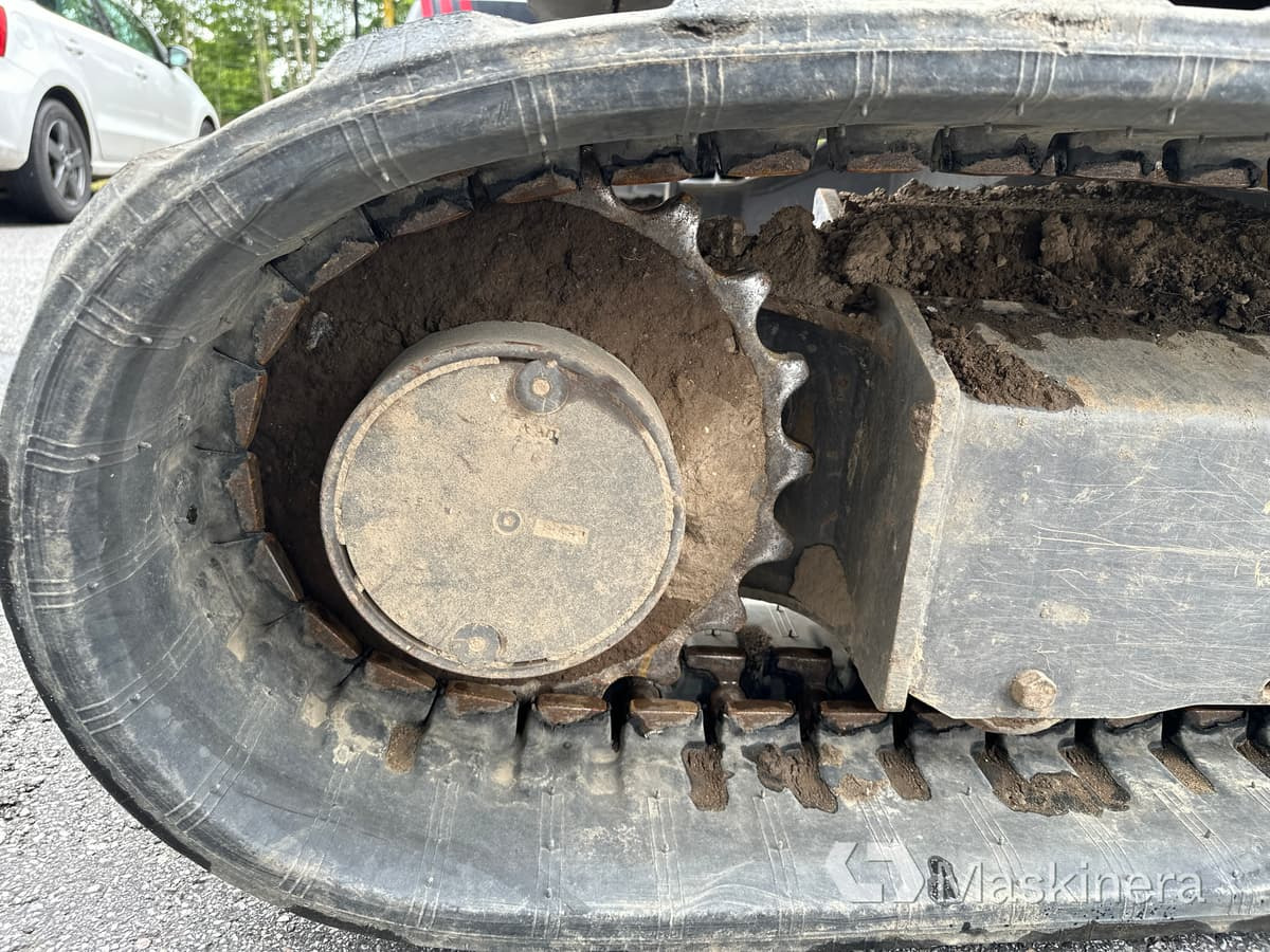 Ekskavator perayap Grävmaskin Volvo ECR58D: gambar 13