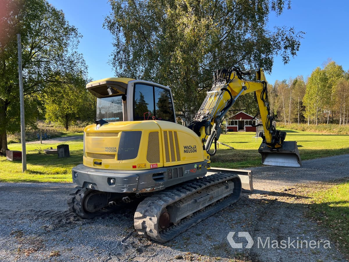 Grävmaskin Wacker Neuson ET90 - Ekskavator perayap: gambar 5 Grävmaskin Wacker Neuson ET90 - Ekskavator perayap: gambar 5