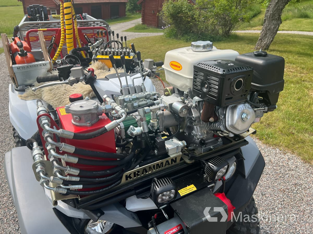 Griplastarvagn Kranman T1750 med tillbehör - Trailer kehutanan: gambar 5 Griplastarvagn Kranman T1750 med tillbehör - Trailer kehutanan: gambar 5