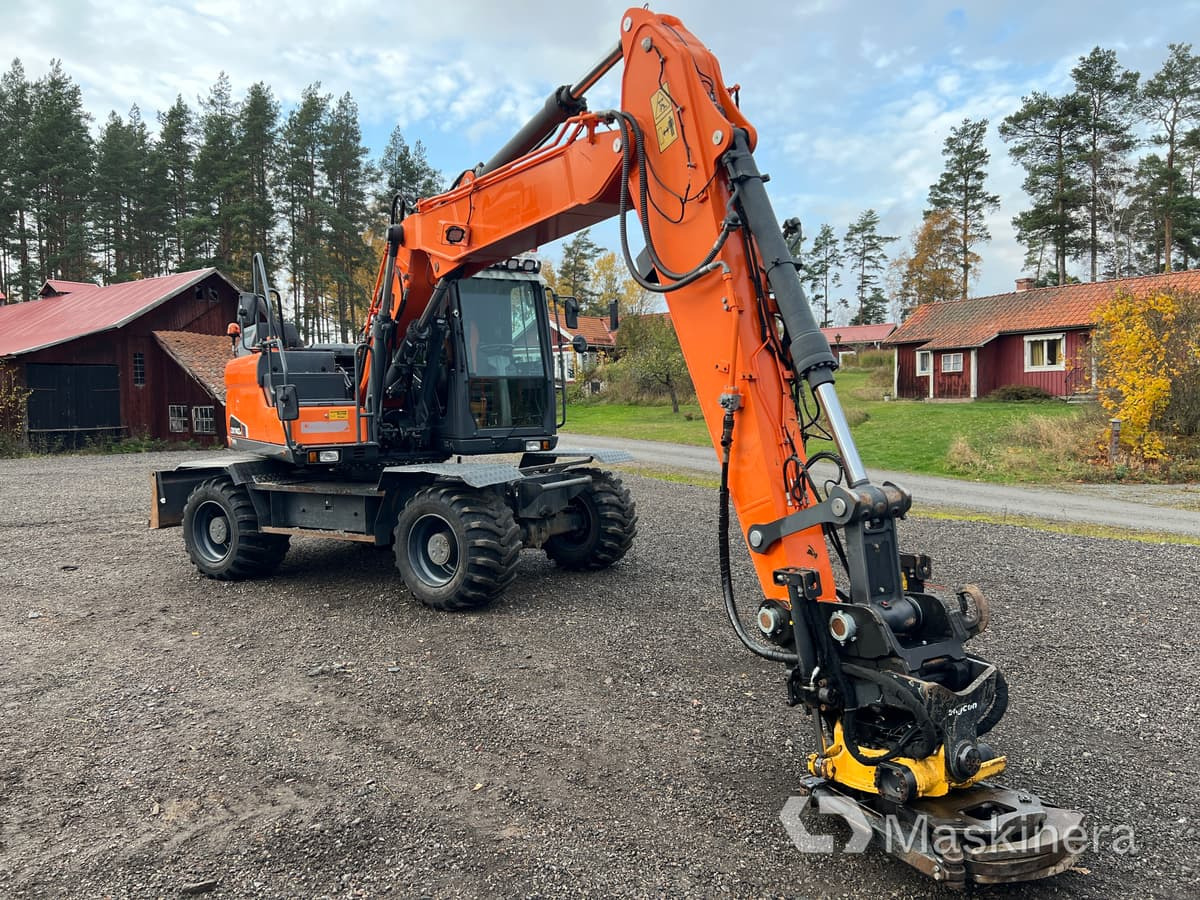 Hjulgrävare Doosan DX140-5 - Ekskavator perayap: gambar 3 Hjulgrävare Doosan DX140-5 - Ekskavator perayap: gambar 3