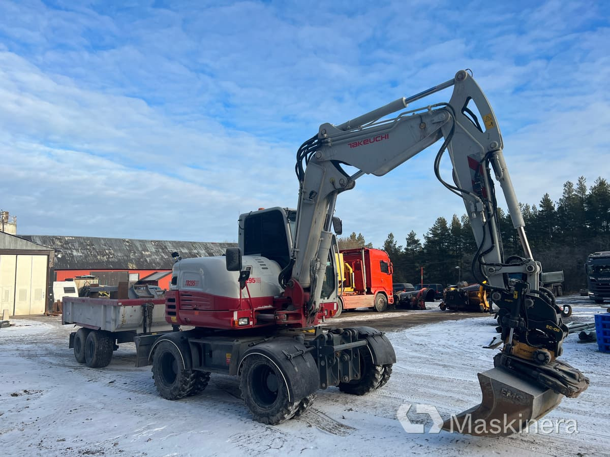 Hjulgrävare Takeuchi TB295W med tillbehör - Ekskavator perayap: gambar 3 Hjulgrävare Takeuchi TB295W med tillbehör - Ekskavator perayap: gambar 3
