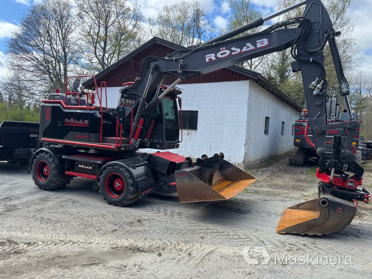 Hjulgrävare Volvo EW160E med kärra - Ekskavator perayap: gambar 4 Hjulgrävare Volvo EW160E med kärra - Ekskavator perayap: gambar 4