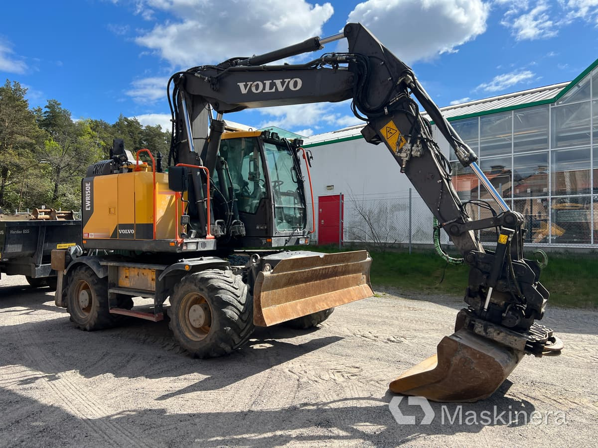 Hjulgrävare Volvo EWR150E med tillbehör - Ekskavator perayap: gambar 5 Hjulgrävare Volvo EWR150E med tillbehör - Ekskavator perayap: gambar 5
