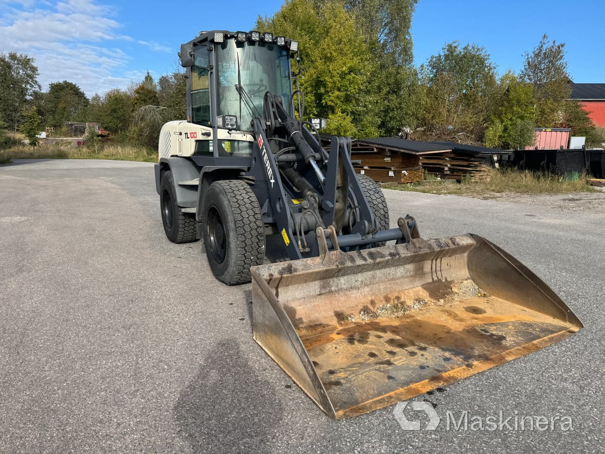 Hjullastare Terex TL100 med redskap - Wheel loader: gambar 4 Hjullastare Terex TL100 med redskap - Wheel loader: gambar 4