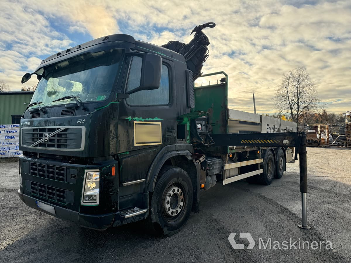 Kranbil Volvo FM 300 6x2 JMN - Truk flatbed, Truk derek: gambar 1 Kranbil Volvo FM 300 6x2 JMN - Truk flatbed, Truk derek: gambar 1