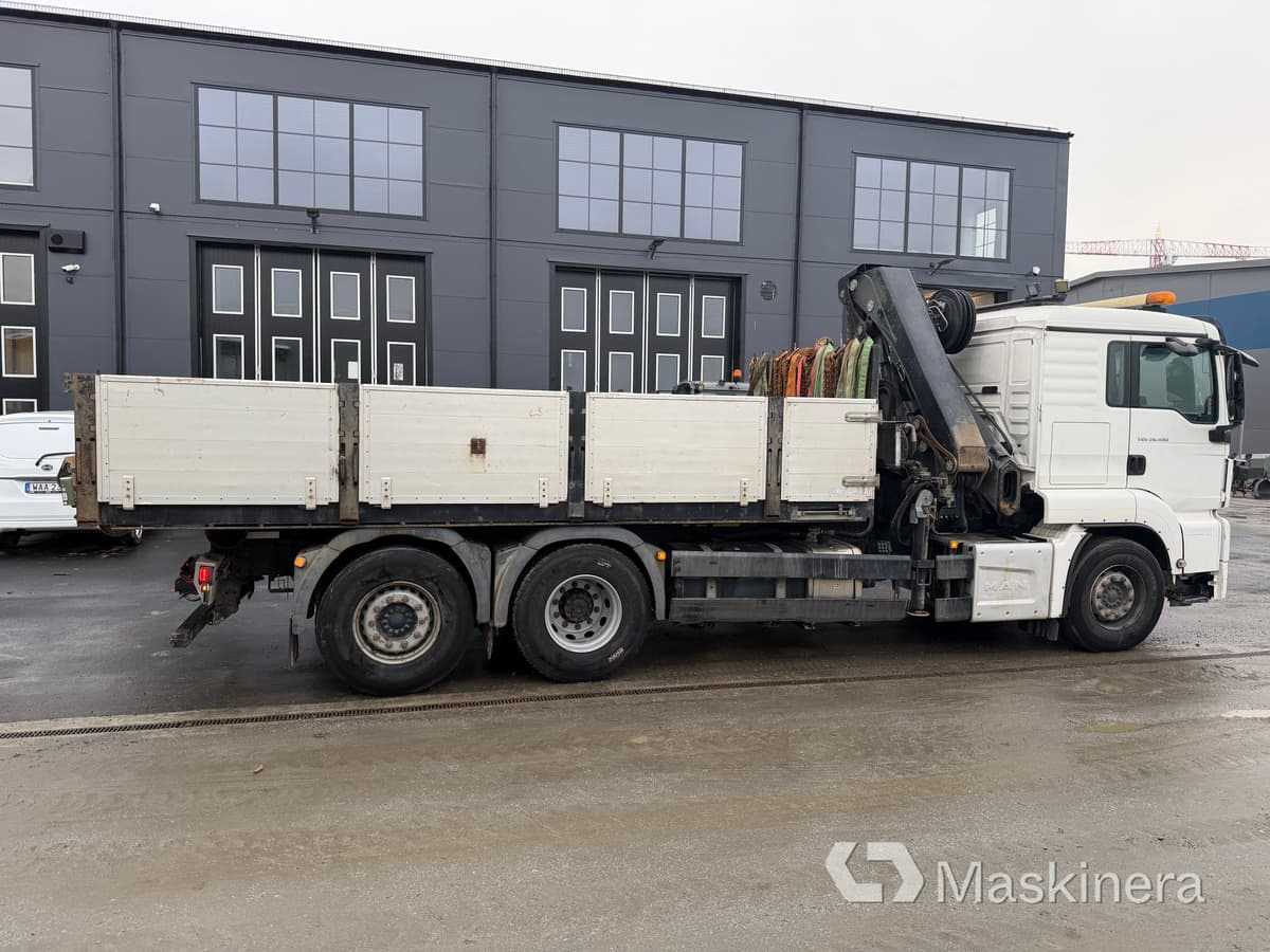 Kranväxlare Man TGS 26.480 med tillbehör - Truk flatbed, Truk derek: gambar 3 Kranväxlare Man TGS 26.480 med tillbehör - Truk flatbed, Truk derek: gambar 3