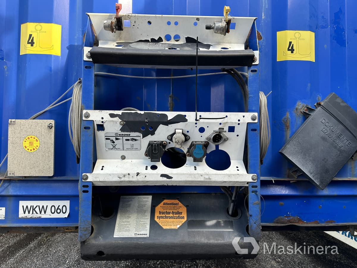 Krone SD Kapelltrailer Krone - Semi-trailer dengan terpal samping: gambar 5 Krone SD Kapelltrailer Krone - Semi-trailer dengan terpal samping: gambar 5