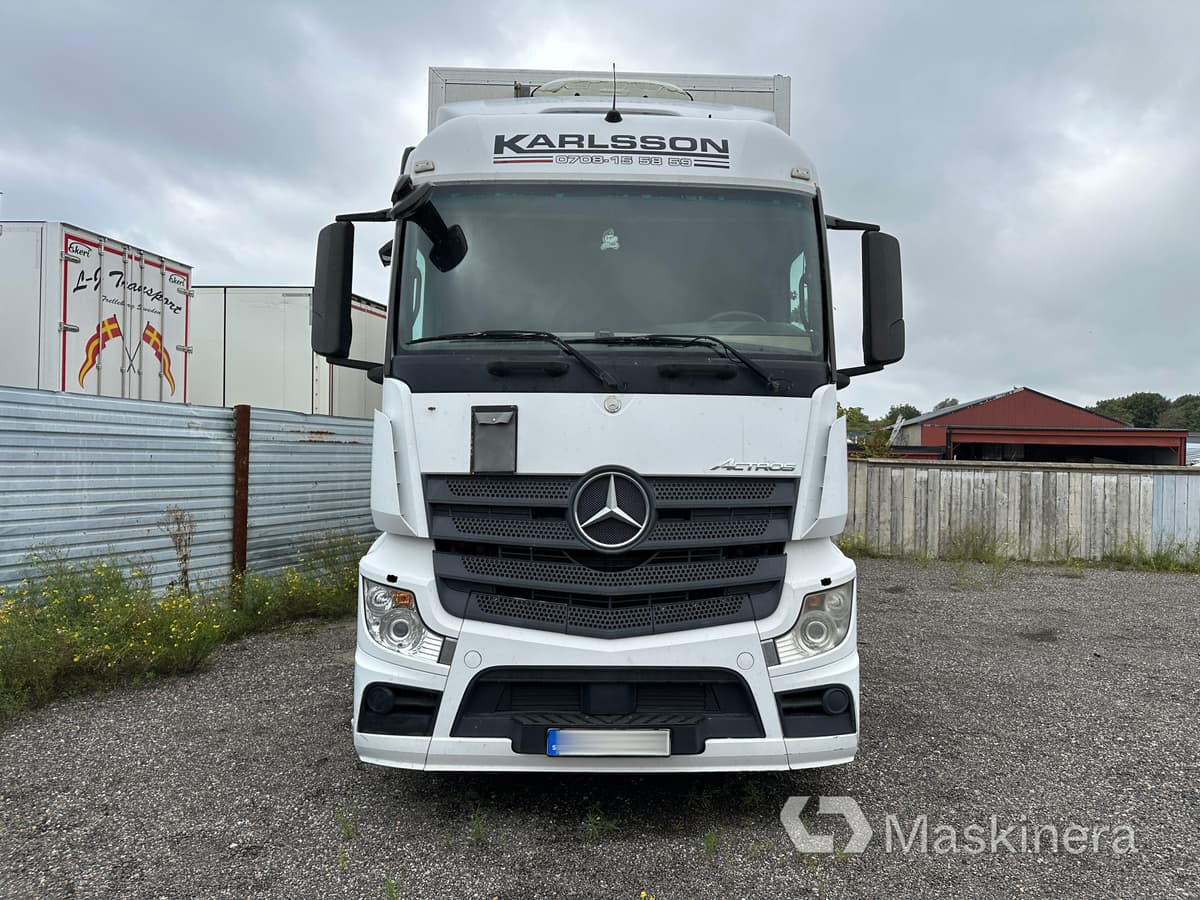 Lastbil Mercedes-Benz Actros - Truk box: gambar 2 Lastbil Mercedes-Benz Actros - Truk box: gambar 2