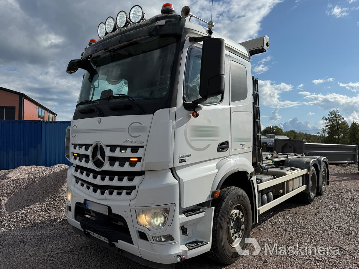 Lastväxlare Mercedes Arocs 2551 - Hook lift: gambar 1 Lastväxlare Mercedes Arocs 2551 - Hook lift: gambar 1