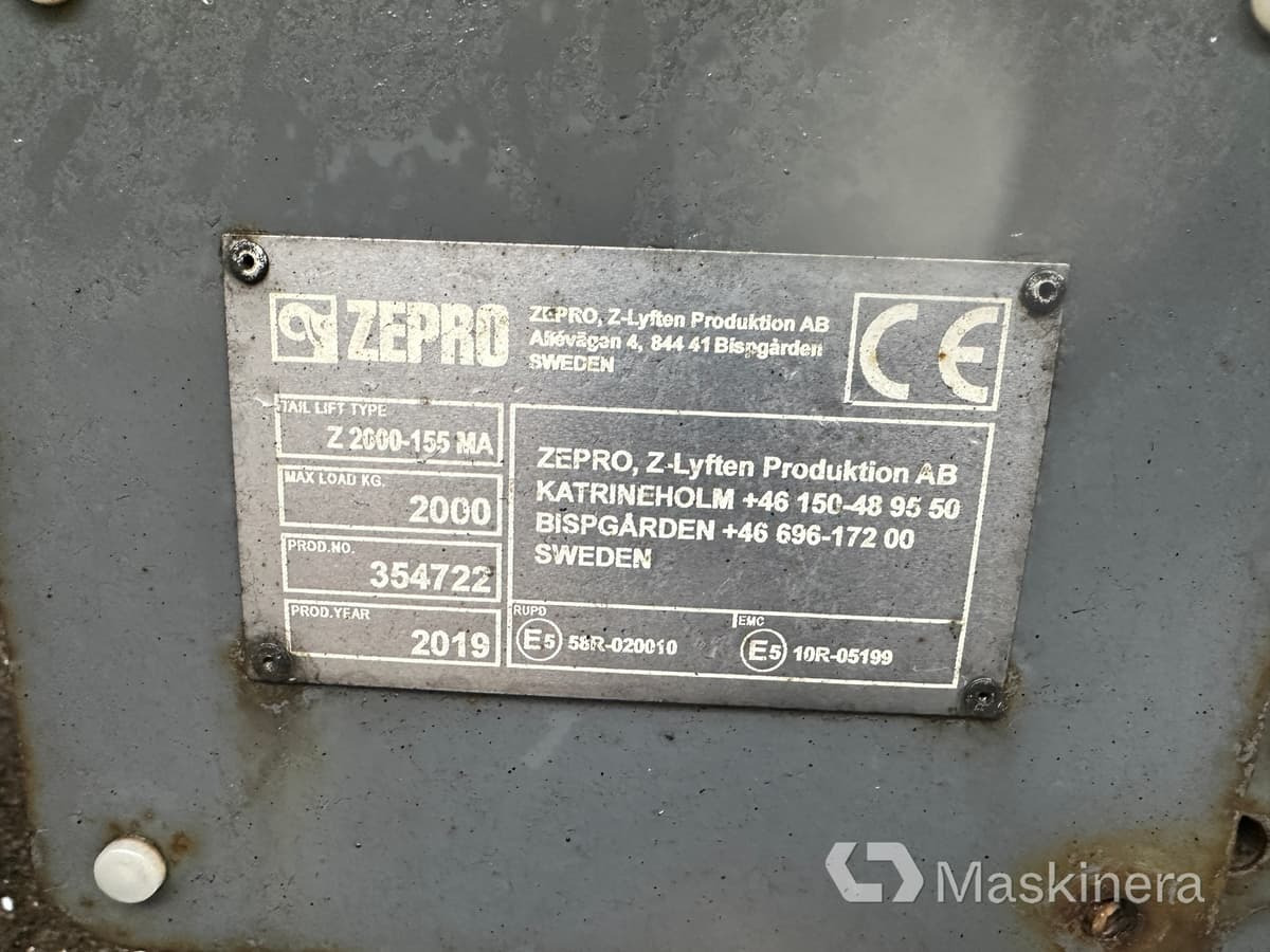 Truk box Mercedes-Benz Atego Kylbil: gambar 40