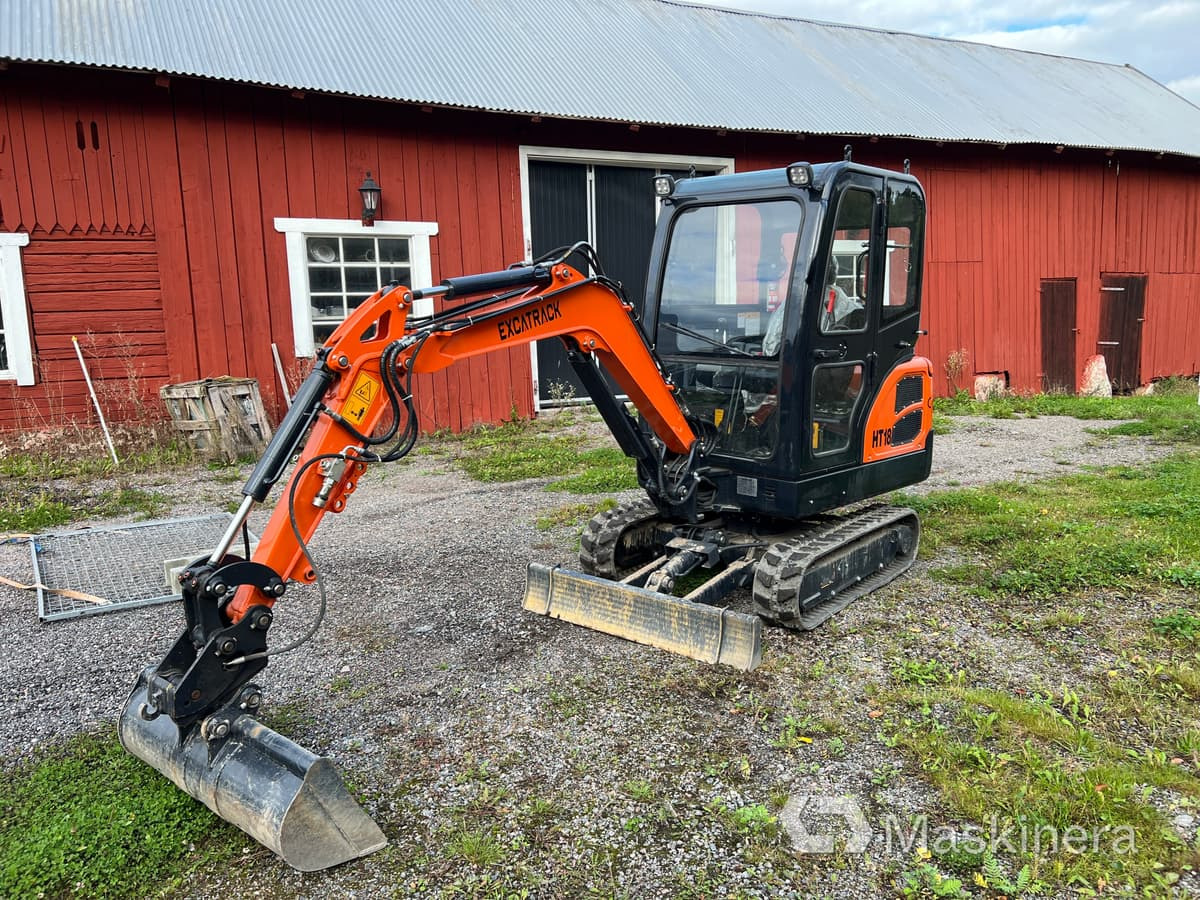 Ekskavator perayap Minigrävare Excatrack HT18: gambar 1