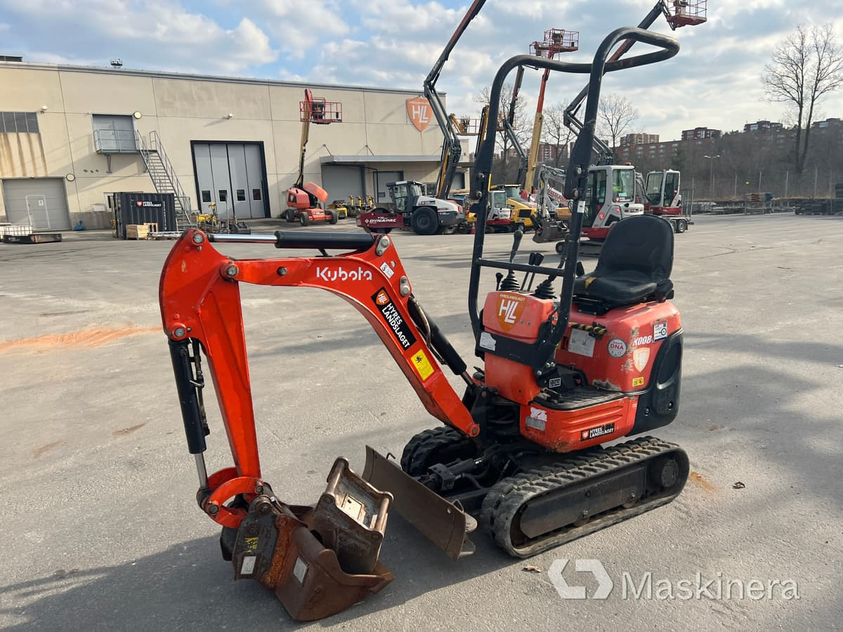 Minigrävare Kubota K008-3 - Ekskavator perayap: gambar 1 Minigrävare Kubota K008-3 - Ekskavator perayap: gambar 1
