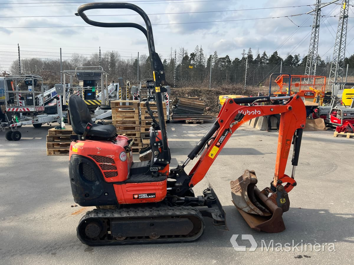 Minigrävare Kubota K008-3 - Ekskavator perayap: gambar 4 Minigrävare Kubota K008-3 - Ekskavator perayap: gambar 4