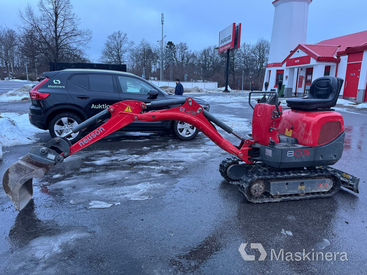 Minigrävare Neuson 803 - Ekskavator perayap: gambar 1 Minigrävare Neuson 803 - Ekskavator perayap: gambar 1